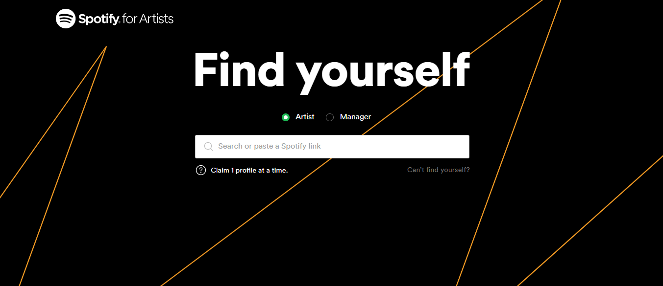 how to claim your spotify for artists page